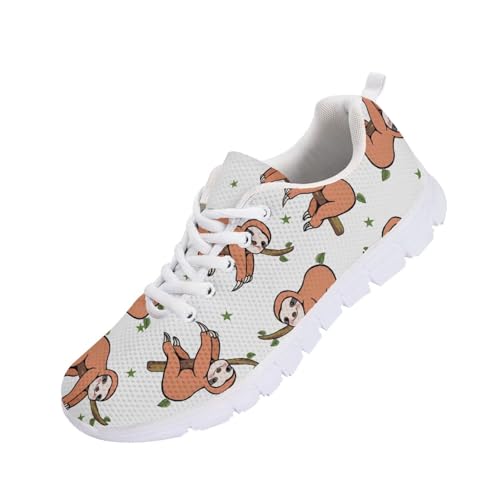 SYtrade Running Shoes Women Print Slip On Sneakers for Woman Tennis Shoes White Sole
