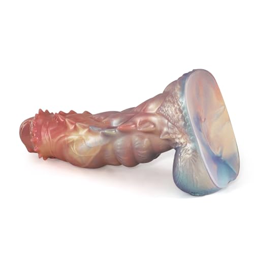 Image of 14.6 Inch Huge Monster Dragon Dildo, 3.6'' Diameter XXXL Thick Fantasy Horse Dildo with Strong Suction Cup, Silicone Realistic Giant Dildos for G-Spot Anal Play, Adult Sex Toys for Women Men