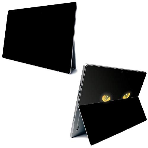 Image of MightySkins Carbon Fiber Skin for Microsoft Surface Pro 7 - Cat Eyes | Textured Carbon Fiber Finish | Easy to Apply, Remove, and Change Styles | Made in The USA (CF-MISURPR7-Cat Eyes)