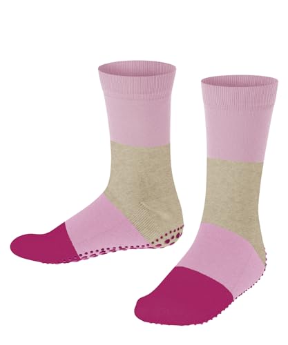 FALKE Unisex-Child Stopper Socks Summer K Hp Cotton Nubs on the sole 1 pair, Pink Thulit 8663, 35/38 EU, Pink Thulit 8663, 35/38 EU