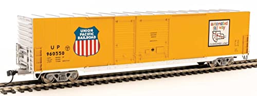 Walthers HO Scale 60' P-S Auto Parts Box Car Union Pacific/UP (Yellow) #960642