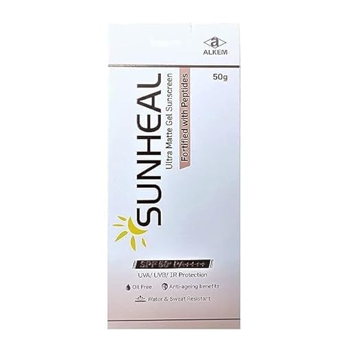 Sun-heal Ultra Matte Gel Sunscreen || Oil Free | SPF 50+ PA++++ | Net Weight 50g / Pack of 1..