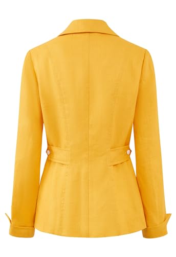 CHIC STAR Womens Linen Blazer Jacket3