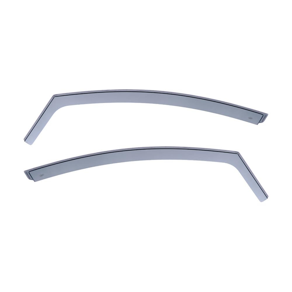 DGA Wind Deflectors compatible with Ford Fiësta 5-doors 2008-2017 (2-pieces), Grey