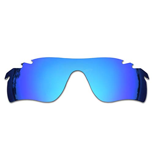 SOODASE Pour Oakley Radarlock Path Vented Des lunettes de soleil Bleu Verres de remplacement polarisés