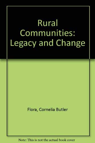 Buy Rural Communities: Legacy And Change Book Online at Low Prices in India | Rural Communities ...