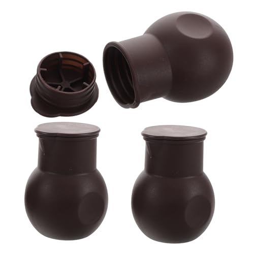 MUCKLILY 3piezas Dispensador De Chocolate Olla Para Derretir Mantequilla De Silicona Herramientas Para Mojar Dulces Para Microondas Uso Cocina