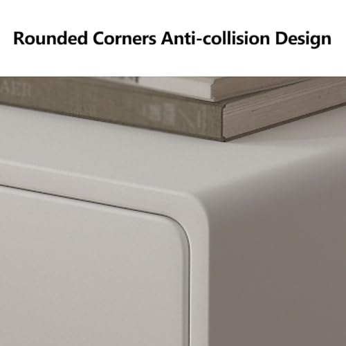 Table de chevet chambre encombrée, solution flottante en pin rustique fait main