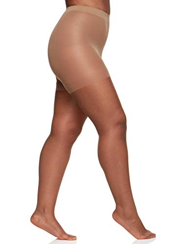 Image of Berkshire 4411 Women's Ultra Sheer Control Top Pantyhose - Made in USA - 15 Denier Sandalfoot Nylon & Spandex Tights
