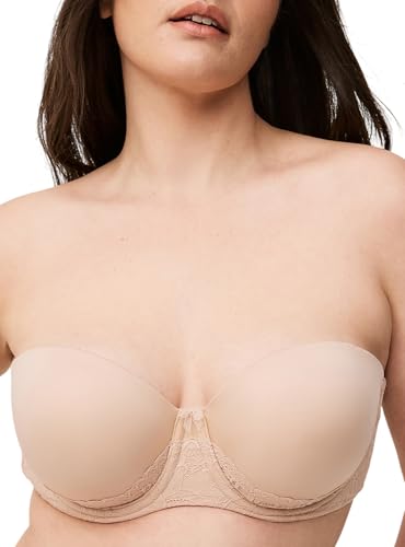 Torrid Women's Plus Size Bra - Bombshell Everyday Strapless Push-Up Bra