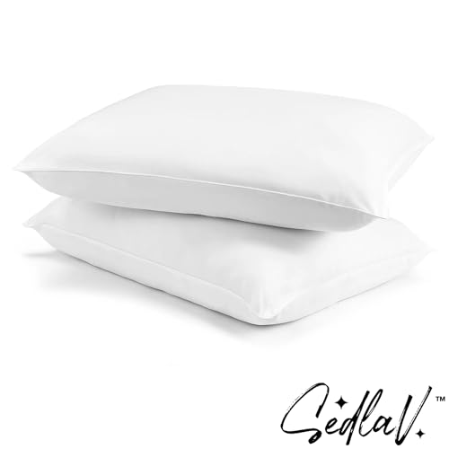 Almohada de Espuma Viscoelástica Blanca para Cama miniatura 2