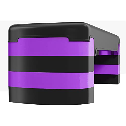 XN8 Adjustable Workout Aerobic Stepper Step Platform Trainer Bench Fitness Equipment Workout Deck with Adjustable Riser Height 4 Level 10cm, 15cm, 20cm, 25cm Non Slip Home Workout Equipment