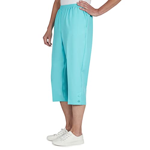 Alfred Dunner Womens Textured Capri4