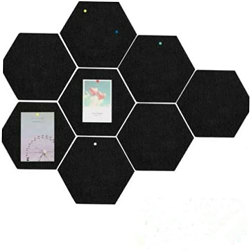 TOYANDONA 12pcs Paneles Acústicos Hexagonales Autoadhesivos para Pared miniatura 4