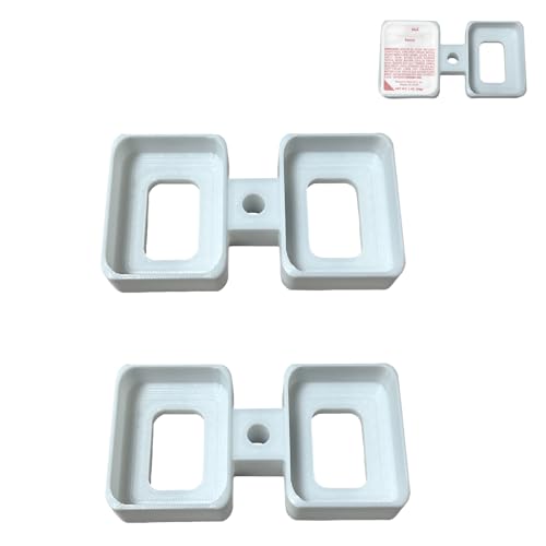 Porte-sauce voiture blanc compatible Chick-Fil-A lot de 2 anti-goutte pour aération