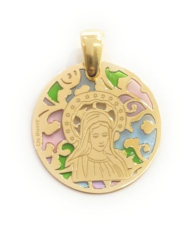Médaille Vierge de Medjugorje en argent 925 bijou religieux durable
