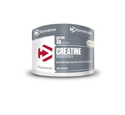 Dymatize Creatine Monohydrate Unflavoured Powder 1x300g - 100% Creapure Creatine - Aminoácidos - Creatina
