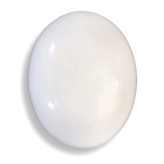 Pierre de lune naturelle arc-en-ciel de 10,32 carats taillée en cabochon ovale