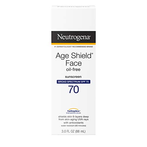 Neutrogena Age Shield Face Sunscreen SPF 70 3 oz (Pack of 12)