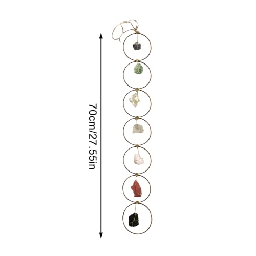 Colgante de piedras preciosas para decorar tu rincón de yoga y meditación 6
