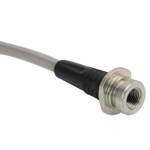 Image of TRQ Rear Performance Brake Hose Set Compatible with 2003-2007 Nissan Murano