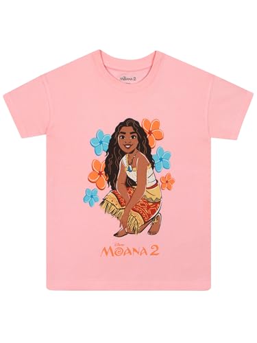Disney Moana Shirt | Moana Shirts for Girls | Short Sleeve Shirts | Girls' Tees | Sizes 3T to 10