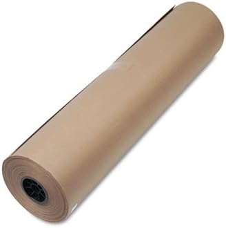 High-Volume Wrapping Paper, 50lb, 36w, 720'l, Brown