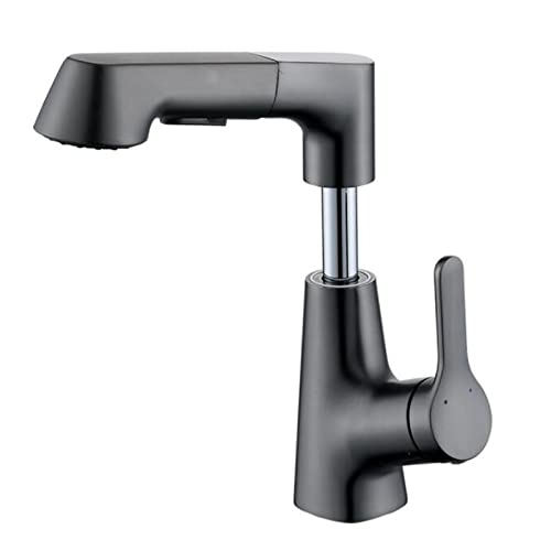 Robinet de lavabo avec douchette pour laver les cheveux facilement, mitigeur eau chaude froide