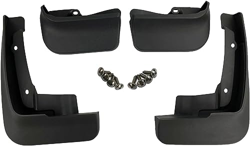 ZhangJW 4 Piezas Guardabarros de Coche para VW Multivan 2016-2018, Delanteros Traseros Faldillas Antibarro Salpicaduras Protección Accesorios