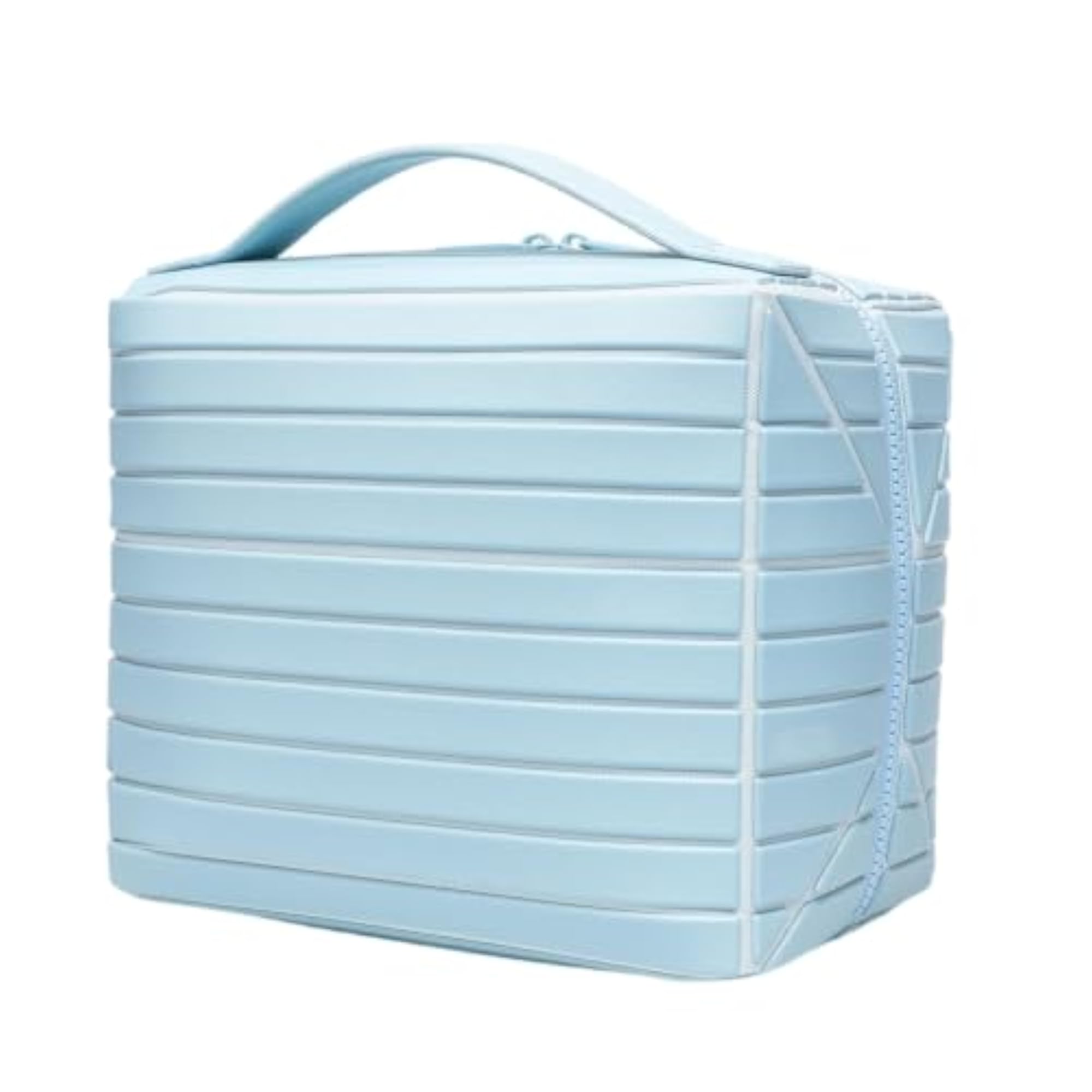 Structured Cosmetic Storage Bag, Rectangular Makeup Organizer