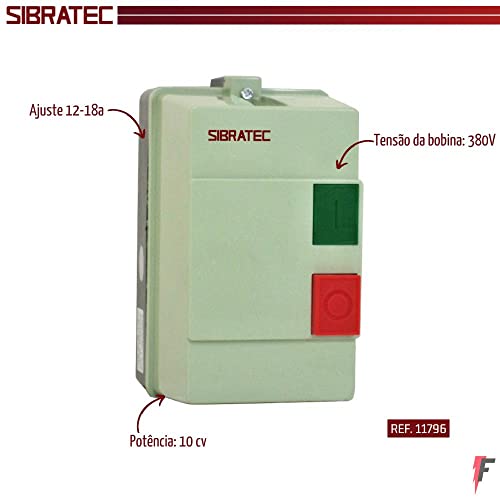 Chave Partida Direta 10cv 380v Trifasico Sibratec