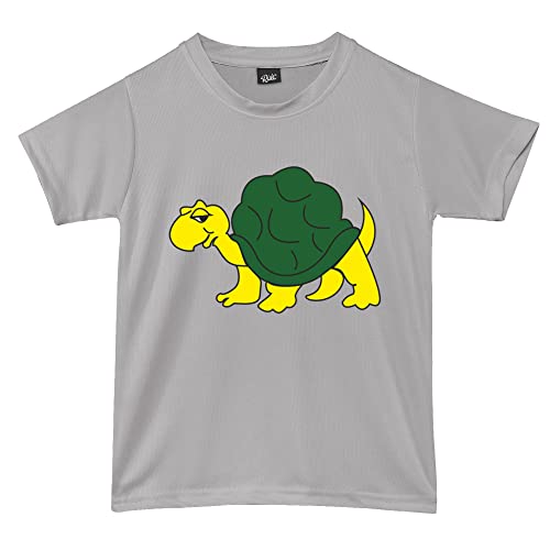 Image of RISH Tshirt for Boys and Kids | Super Soft Quick Dry Fit Fabric Slow Tortoise Printed Casuals