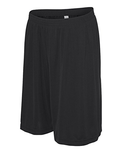 Joe's USA DRI-Equip Youth Moisture Wicking All Sports Shorts in 8 Colors - Black, X-Small