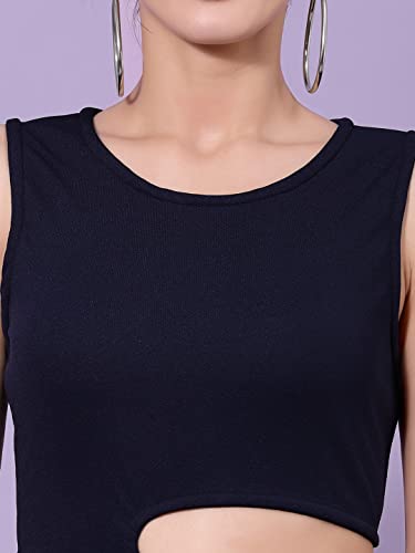 Image of OOMPH! Women's Polyester Blend Bodycon Knee-Length Dress Pack of 1