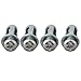 Expansion Screw Set of 20, Carbon Steel with Zinc Plated Nut for Hollow Wall Fastening, M5 and M6 Screws for DIY Construction and Mounting on Thin Plates(20pcs m4*20)