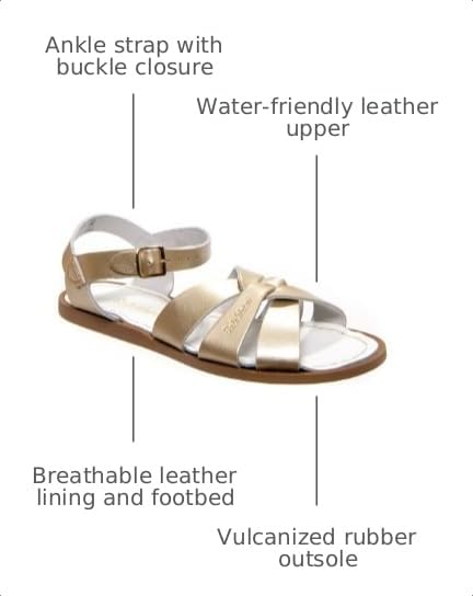 Image of Salt Water Original Little Kid Leather Sandals