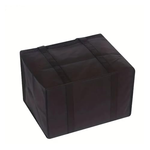 HNULGVI bolsa de mano con aislamiento Bolsas térmicas de gran capacidad for comestibles, plegables, reutilizables, suaves, ligeras, for comida caliente y fría for llevar(33x20.5x35.5)