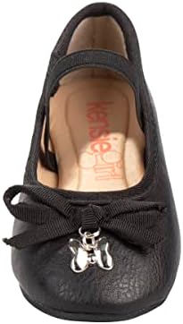 Kensie Girl Girls Mary Jane Flat, Bow Metal Charm, 1 Big Kid | Image 1