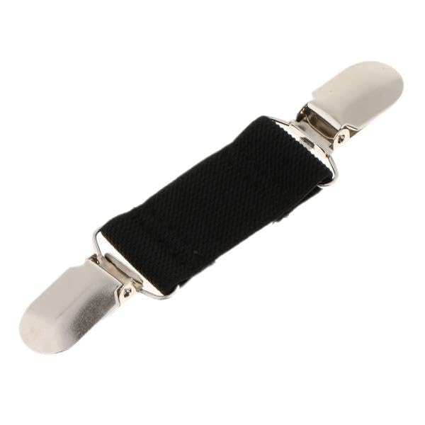 Womens Elegant Cardigan Sweater Clips Webbing Blouse Shirt Collar Clip Black | Womens Accessories | Other Womens Accessories-image-25