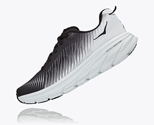 Hoka One Women's Sneaker, Black White, 6.5 | Image 3