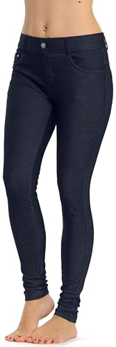 Image of Prolific Health Women's Jean Look Jeggings Tights Slimming Many Colors Spandex Leggings Pants Capri S-XXXL