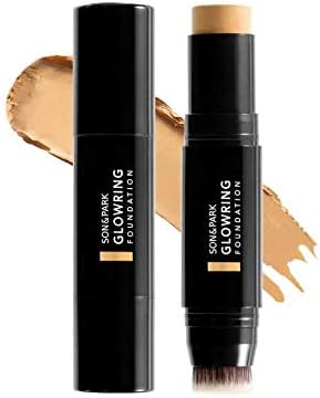 SON&PARKAll Skin Type Light Texture Moisturizing Dewy Finish Light Color Glow Ring Foundation #21 (#23)