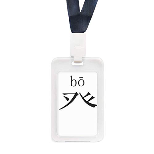Porte-cartes transparent Bo fini les pertes aux caisses