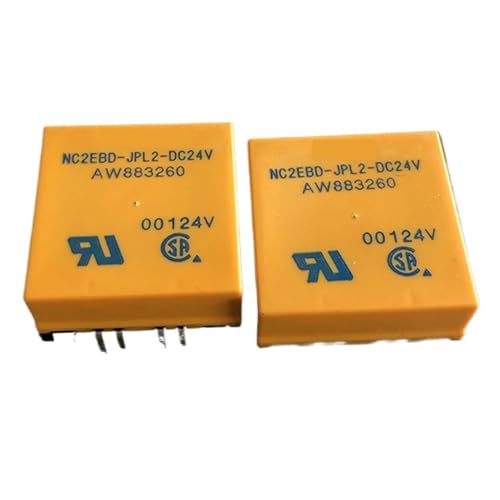 Relais NC2EBD-JPL2-DC24V à commutation stable 12/8 broches 24V
