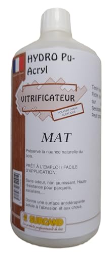 VITRIFICATEUR HYDRO PU-ACRYL SATINE / VERNIS NORME JOUETS EN 71-3 (1 L)