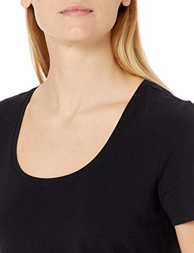 Amazon Essentials Women's Regular-Fit Short-Sleeve Scoop Neck T-Shirt (Available in Plus Size), Pack of 24