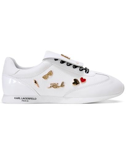 KARL LAGERFELD Women's Minia Foldover Flap Lace-up Sneaker2