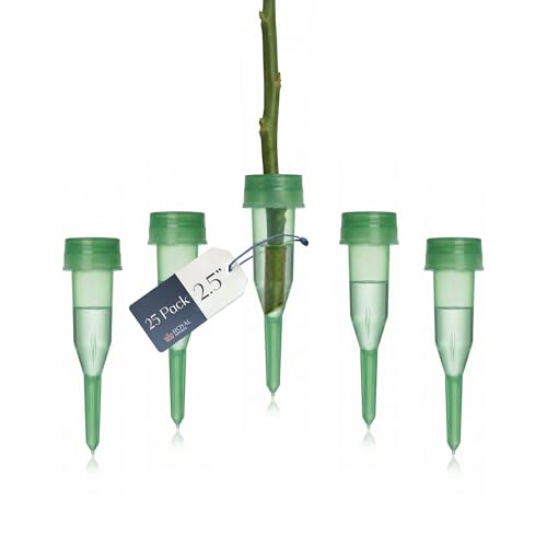 Royal Imports Floral Water Tubes 2.5 inch green