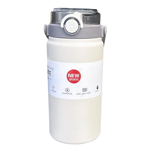 Holdes Termo Aislante - Cantimplora De Viaje - Vaso Jarra Térmico Antiderrames Para Gimnasio Viajes Senderismo Running Pesca Exterior Trabajo Actividades Diarias