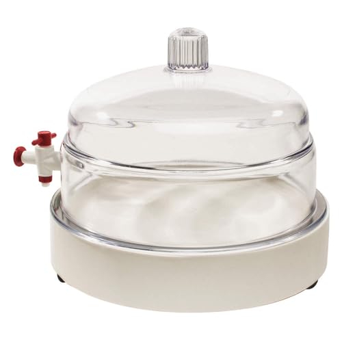 Chambre d'aspirateur Bel-art 42043-0000 en polycarbonate avec plaque plate